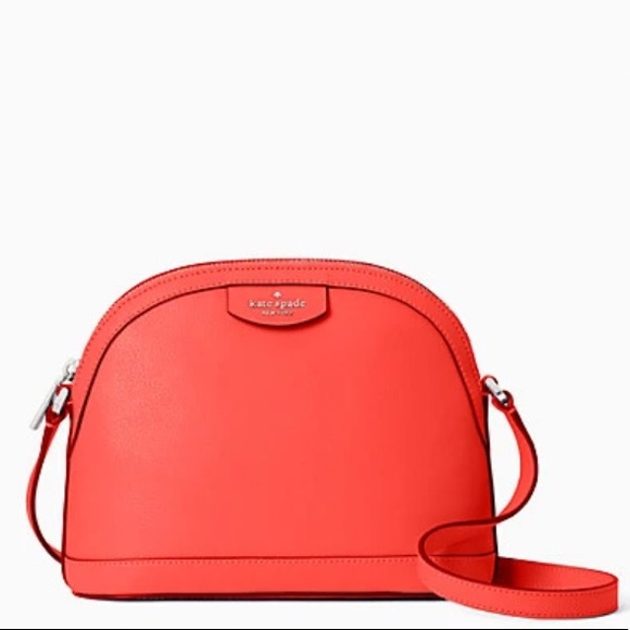 kate spade Handbags - NWT Kate Spade Sylvia XL Dome Crossbody Stoplight